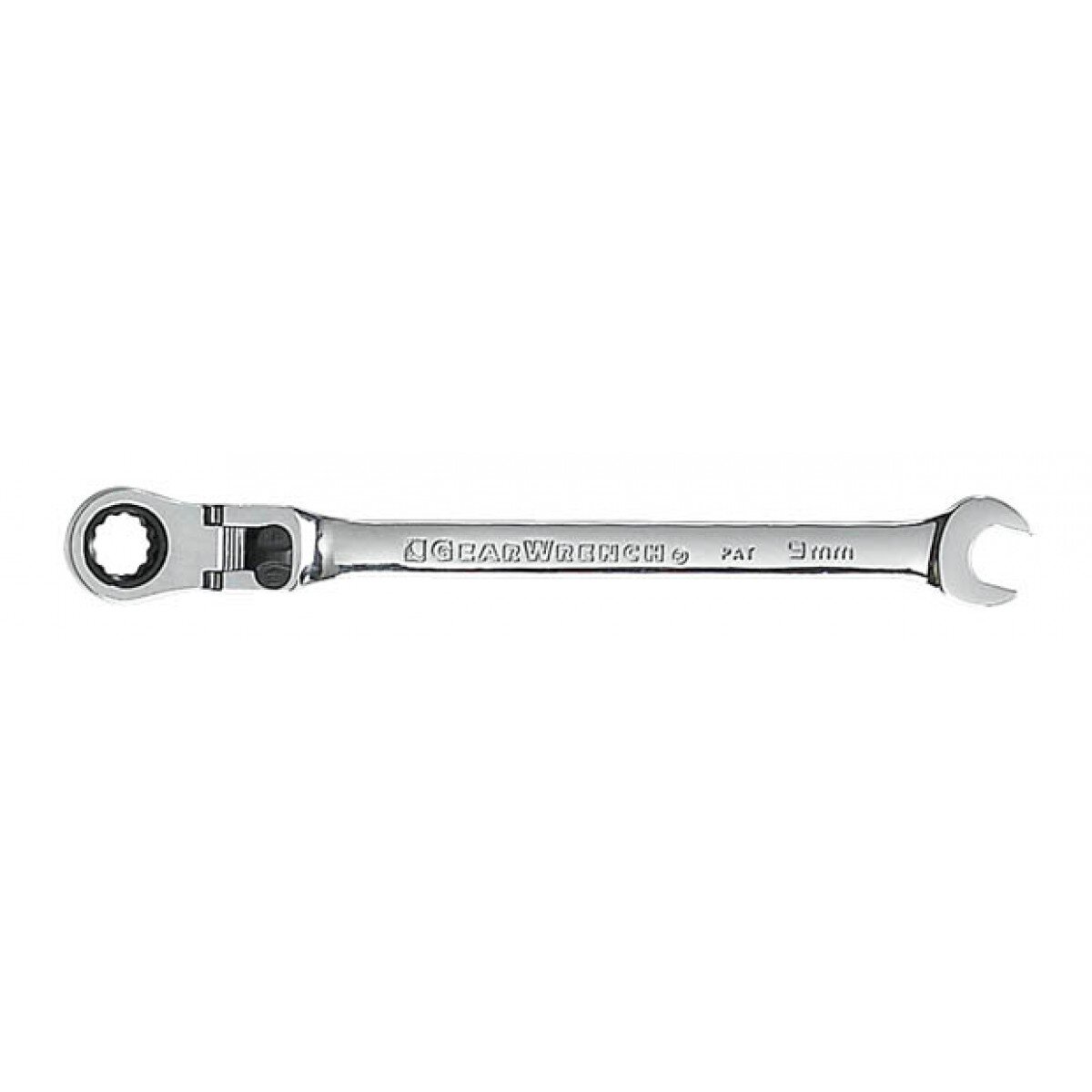 GearWrench 9mm XL Locking Flex-Head Ratch Combi Wrench